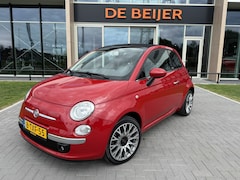 Fiat 500 C - 0.9 TwinAir Turbo Lounge Cabrio l Airco l halfleren bekleding