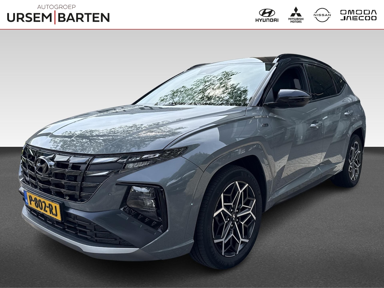 Hyundai Tucson - 1.6 T-GDI PHEV N Line 4WD 1.6 T-GDI PHEV N Line 4WD | zwart dak - AutoWereld.nl