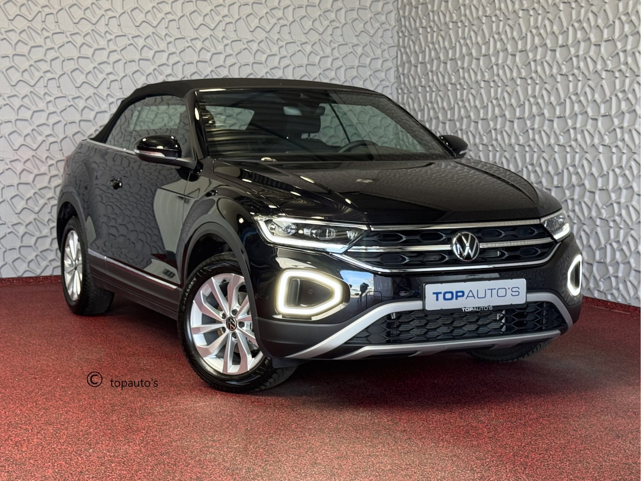 Volkswagen T-Roc Cabrio - TSI VIR.COCKPIT CARPLAY NAVI IQ.LED STOEL/STUUR.VERW DAB ADAP.CRUISE 05/2024 "Volkswagen r - AutoWereld.nl