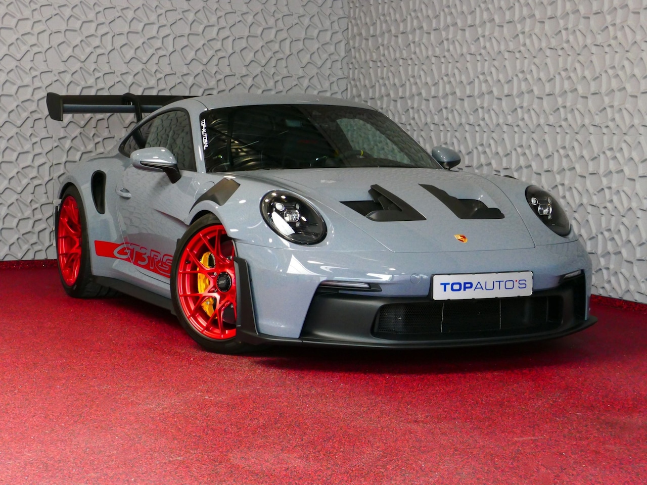 Porsche 911 - Porsche 992 GT3 RS – Arctic Grey | Sammlerfahrzeug | Nur 2.099 km Preis inkl. MwSt - AutoWereld.nl