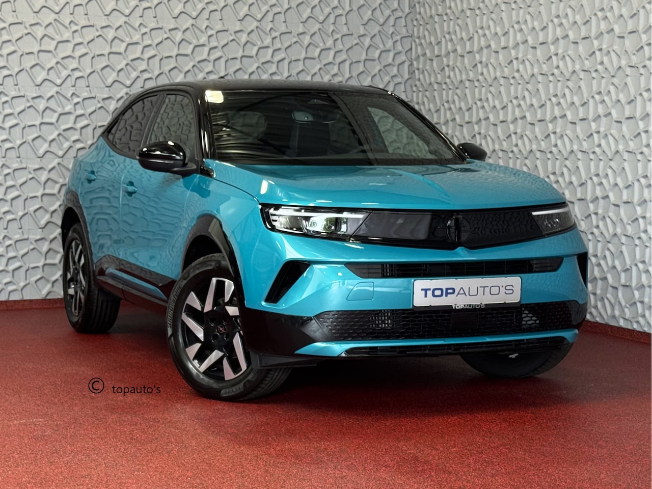 Opel Mokka - 1.2 TURBO 130PK GS LINE / BLACK PACK 360.CAM 06/2025 CAPRLAY STOEL/STUUR VERW CAMERA - AutoWereld.nl