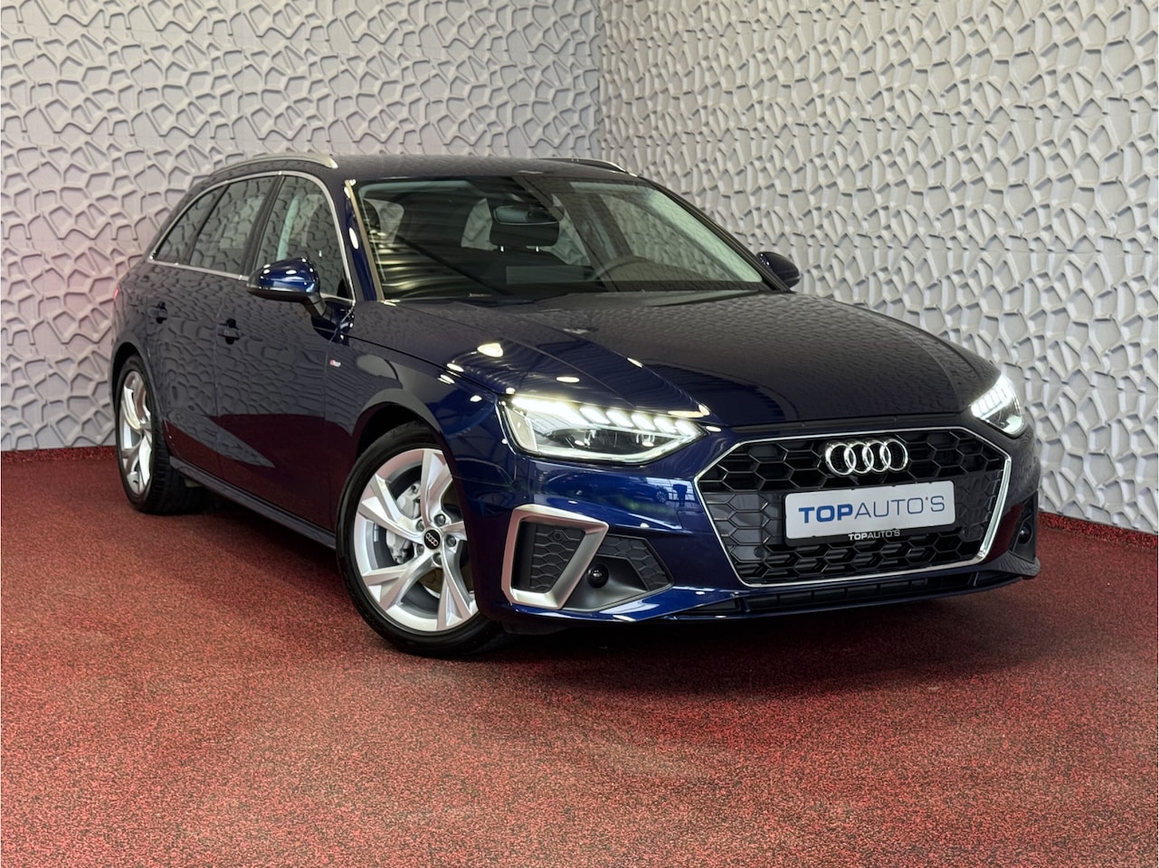 Audi A4 Avant - 40 TFSI 2.0 204 PK S-LINE 6.289 KM! LED NAVI VIR.COCKPIT ADAP.CRUIS ELEK.KLEP 08/2024 "Aud - AutoWereld.nl