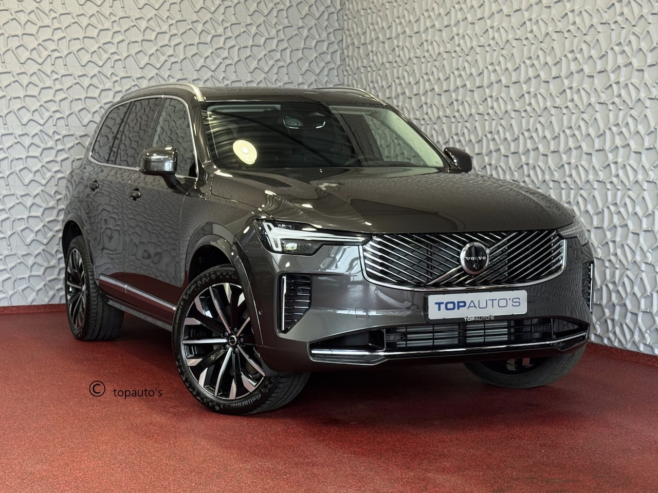 Volvo XC90 - 2.0 T8 456 PK PHEV AWD 7P PLUS BRIGHT SCHUIFDAK 21''LMV STOEL/STUUR.VERW Plug-in hybrid 7P - AutoWereld.nl