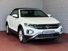 Volkswagen T-Roc Cabrio - TSI VIR.COCKPIT CARPLAY NAVI IQ.LED STOEL/STUUR.VERW DAB ADAP.CRUISE 05/2024 "rijden begin