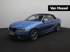 BMW 2-serie Cabrio - M240i High Executive | Nette staat | | Dealer onderhouden | Estoril Blau | Navi | Led kopl