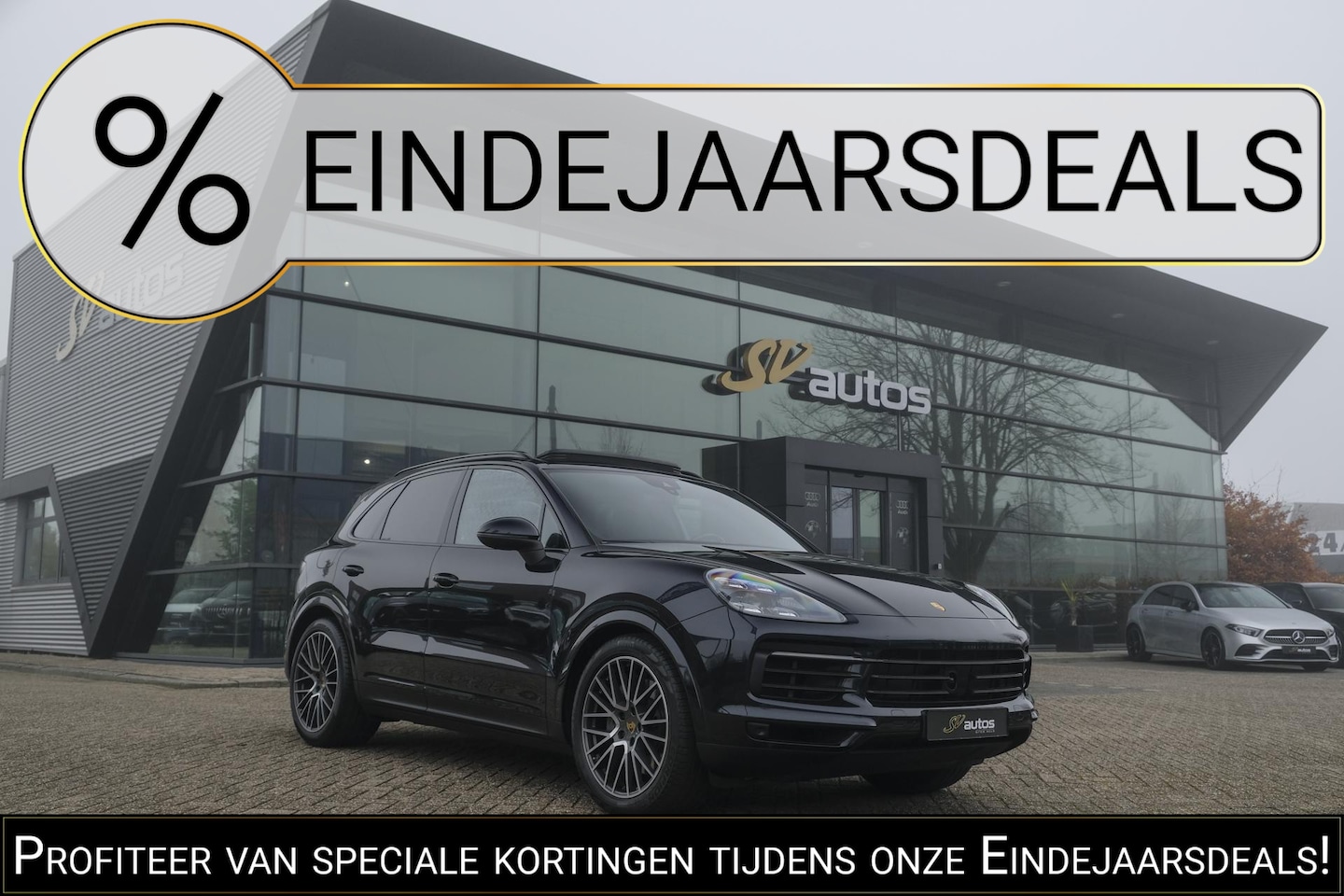 Porsche Cayenne - S 2.9 V6 441pk Panoramadak Luchvering Matrix led Comfortstoelen Memory Camera 21" LMV - AutoWereld.nl