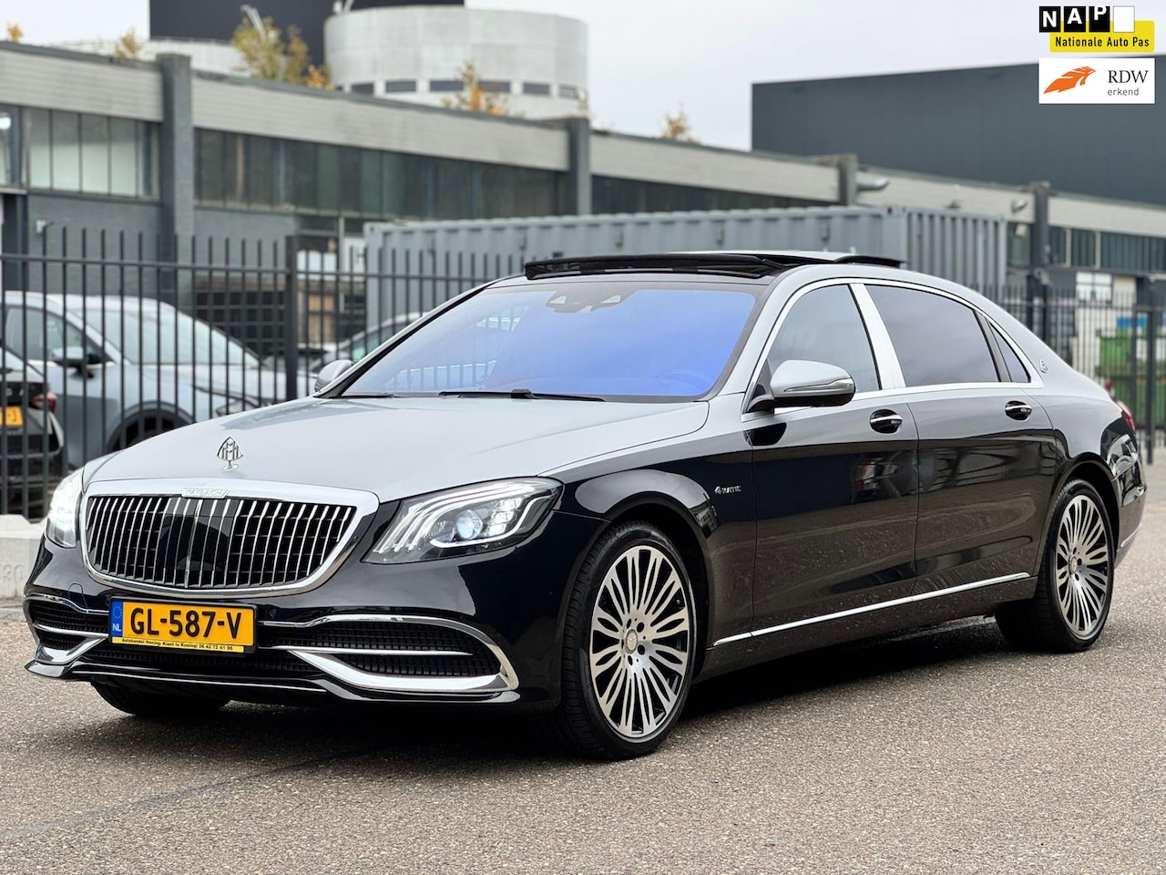 Mercedes-Benz S-klasse - 500 MAYBACH|4MATIC|STERRENHEMEL|4ZITS|KOELKAST - AutoWereld.nl