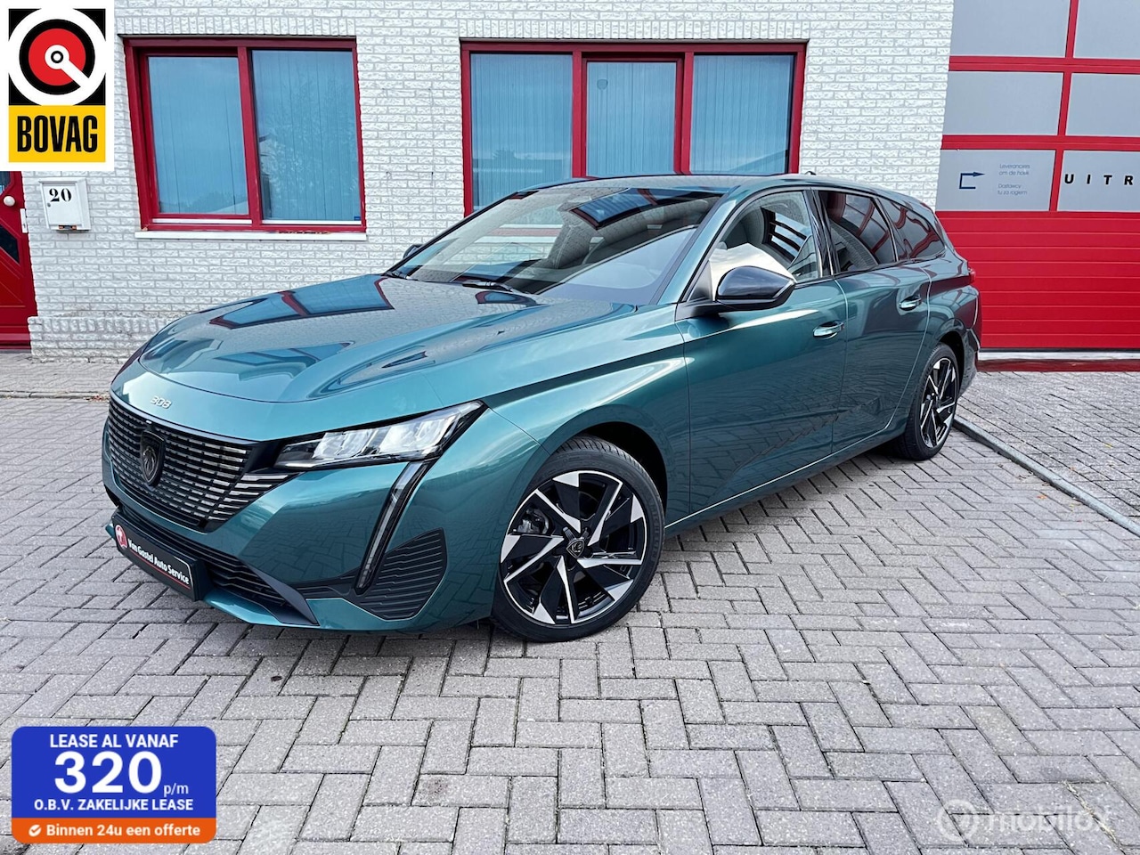 Peugeot 308 SW - 1.2 PureTech Allure/AUTOMAAT/NAVI/360CAM - AutoWereld.nl