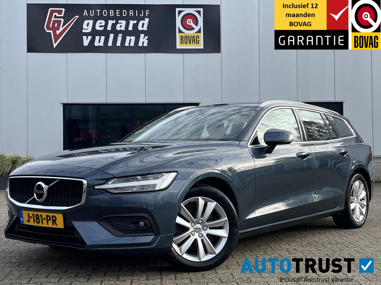Volvo V60 - 2.0 B3 163PK Business Pro ADAPTIVE CARPLAY LEER - AutoWereld.nl