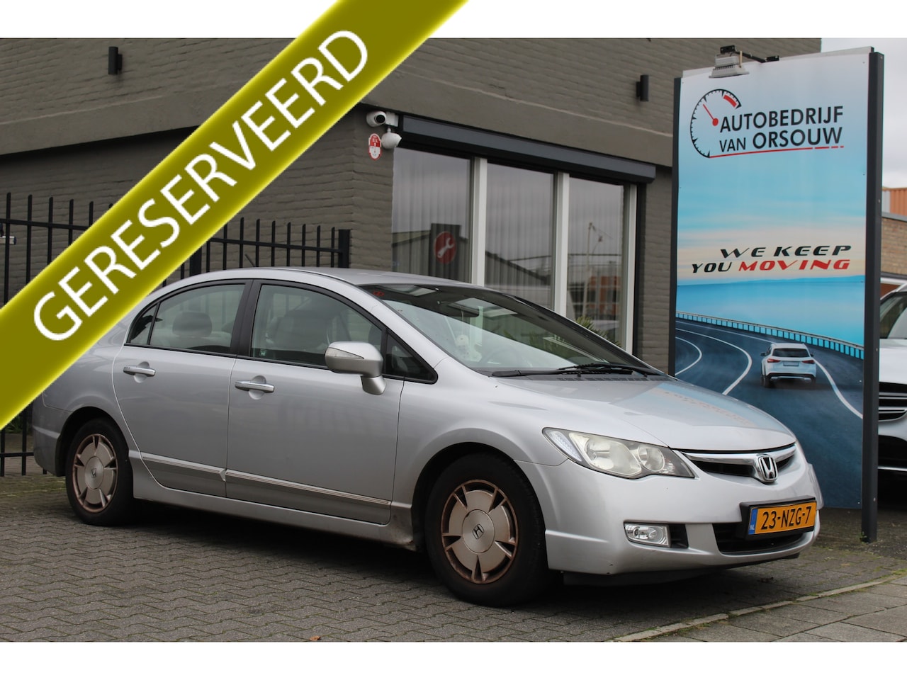 Honda Civic - 1.3 Vtec Hybrid Automaat Clima Elek P. CV Cruise C. 136326KM - AutoWereld.nl