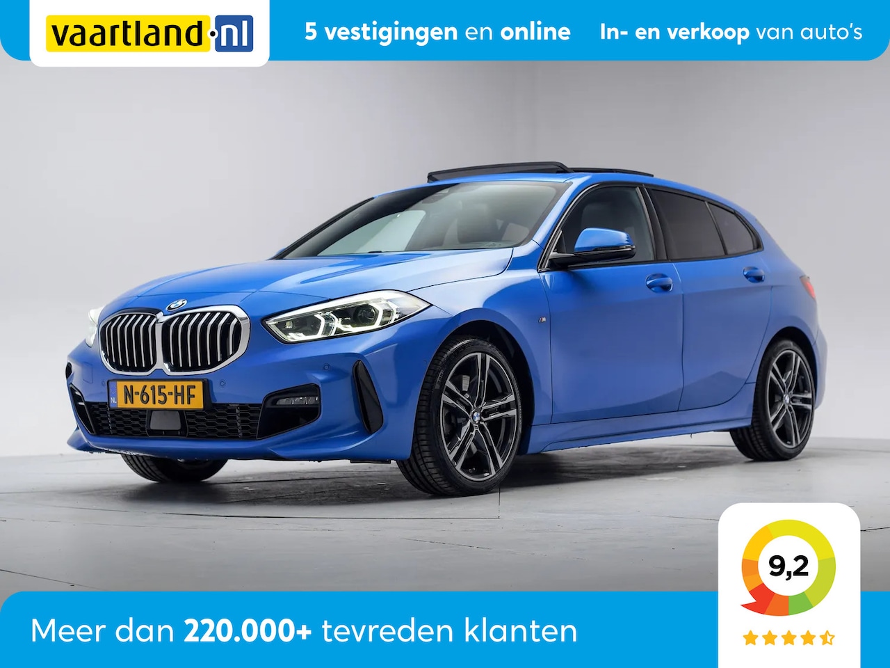 BMW 1-serie - 120i M Sport Business Aut. [ Panorama Head-up Stoelverwarming ] - AutoWereld.nl