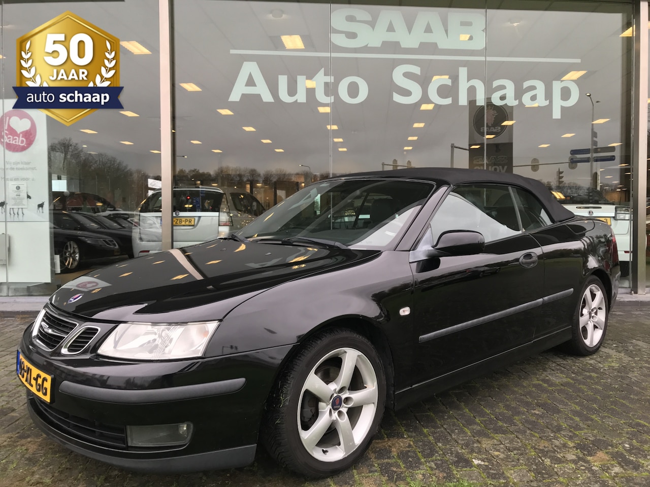 Saab 9-3 Cabrio - 1.8t Vector | Rijklaar incl garantie | Xenon Parkeersensoren Stoelverwarming Trekhaak - AutoWereld.nl