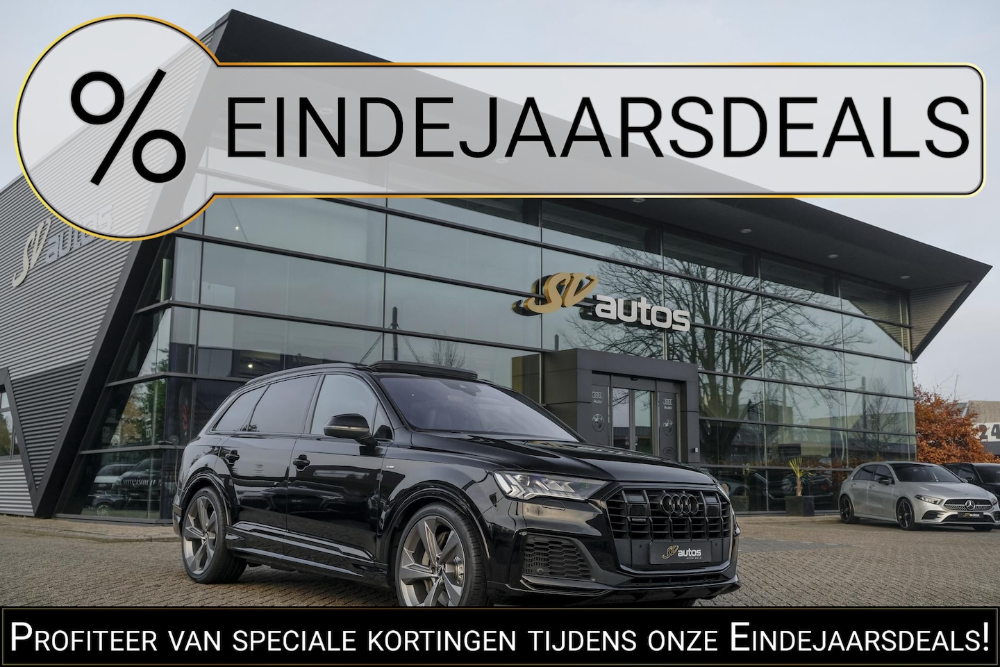 Audi Q7 - 55 TFSIe 380pk Quattro Panoramadak Luchtvering RS-Leder ACC BlackOptic VirtualCockpit Navi - AutoWereld.nl