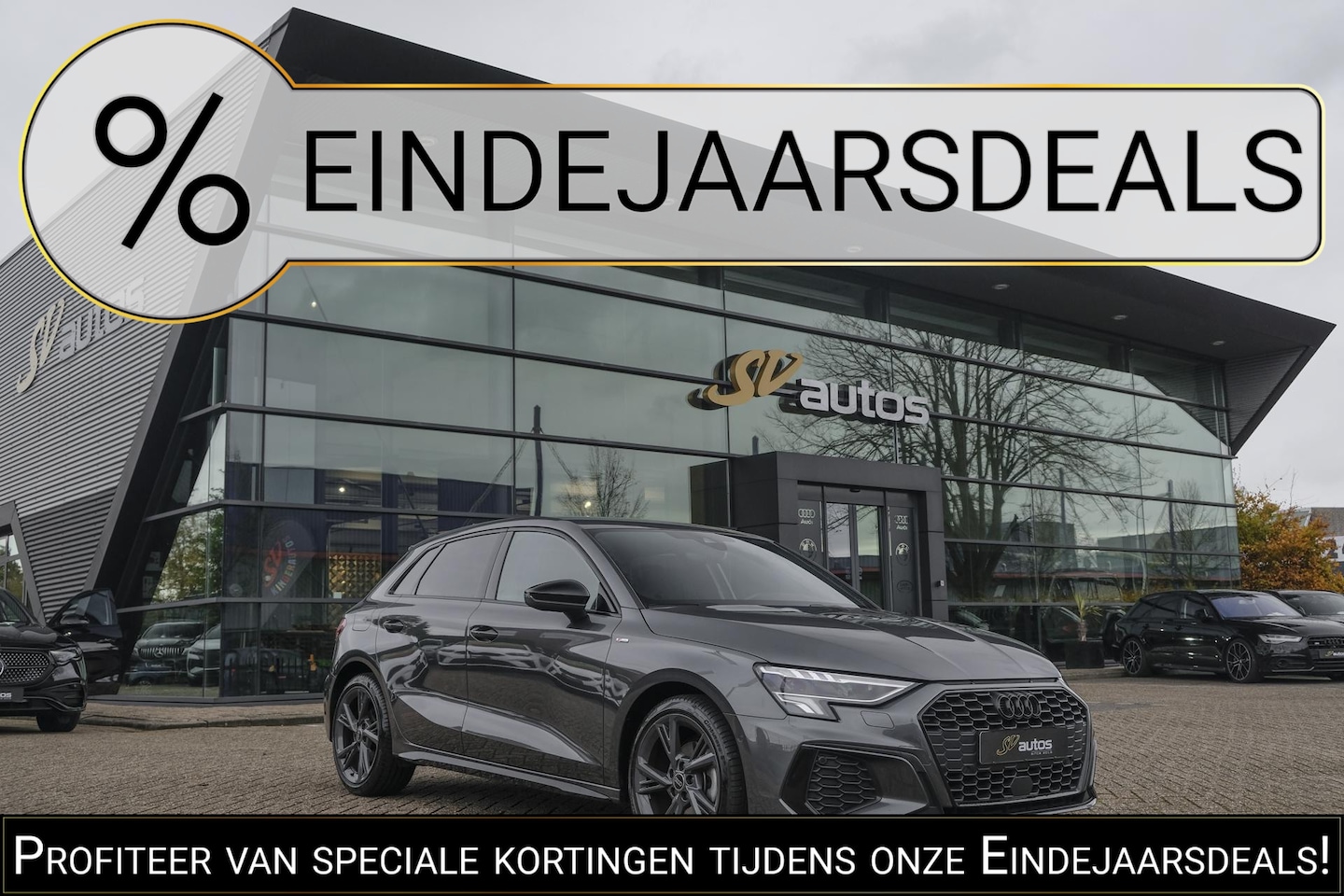 Audi A3 Sportback - 30 TFSI 110pk S-line Virtual cockpit Sportstoelen Clima Cruise NLauto 18" LMV Daytonagrijs - AutoWereld.nl