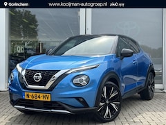 Nissan Juke - 1.0 DIG-T N-Design NL auto| 1ste eigenaar | Bose | Leder/Alcantara | Trekhaak | 360 Camera