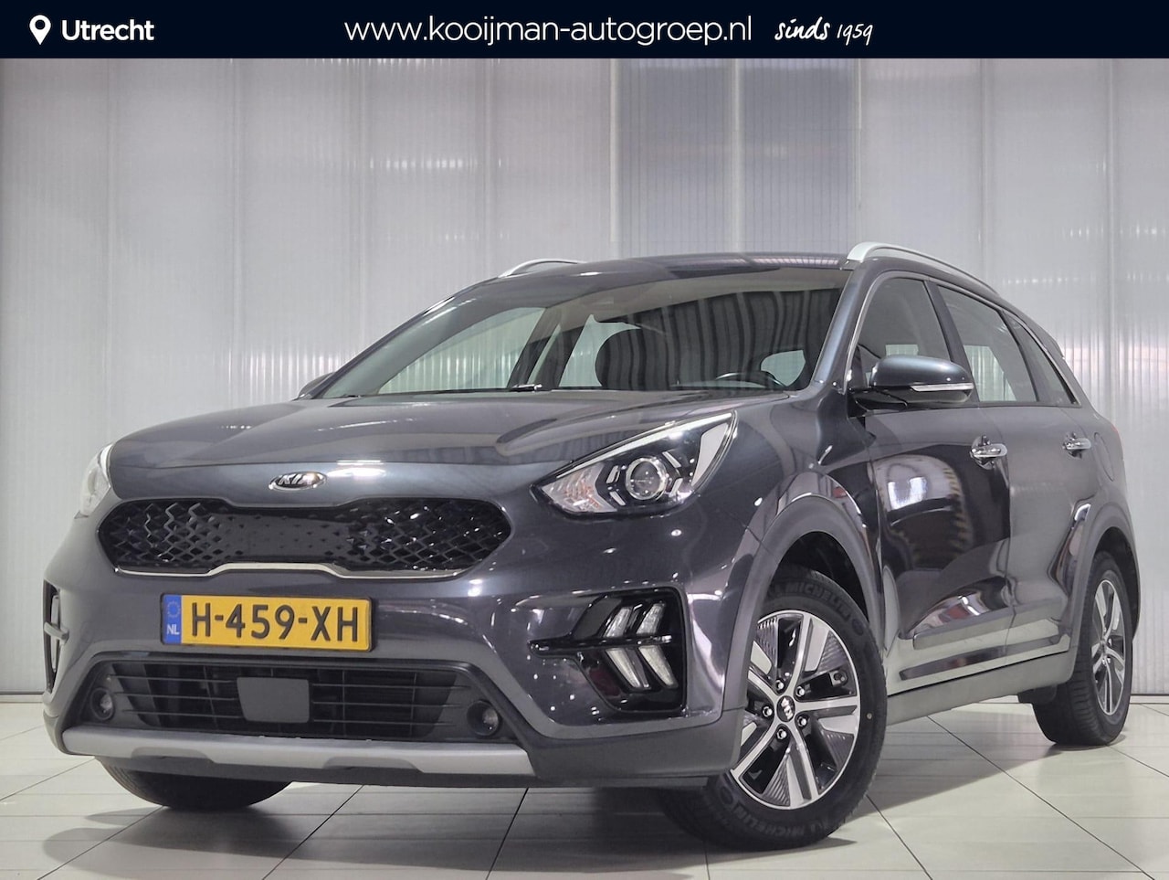 Kia Niro - 1.6 GDi Hybrid DynamicLine NL auto, dealer onderhouden , erg compleet !! - AutoWereld.nl