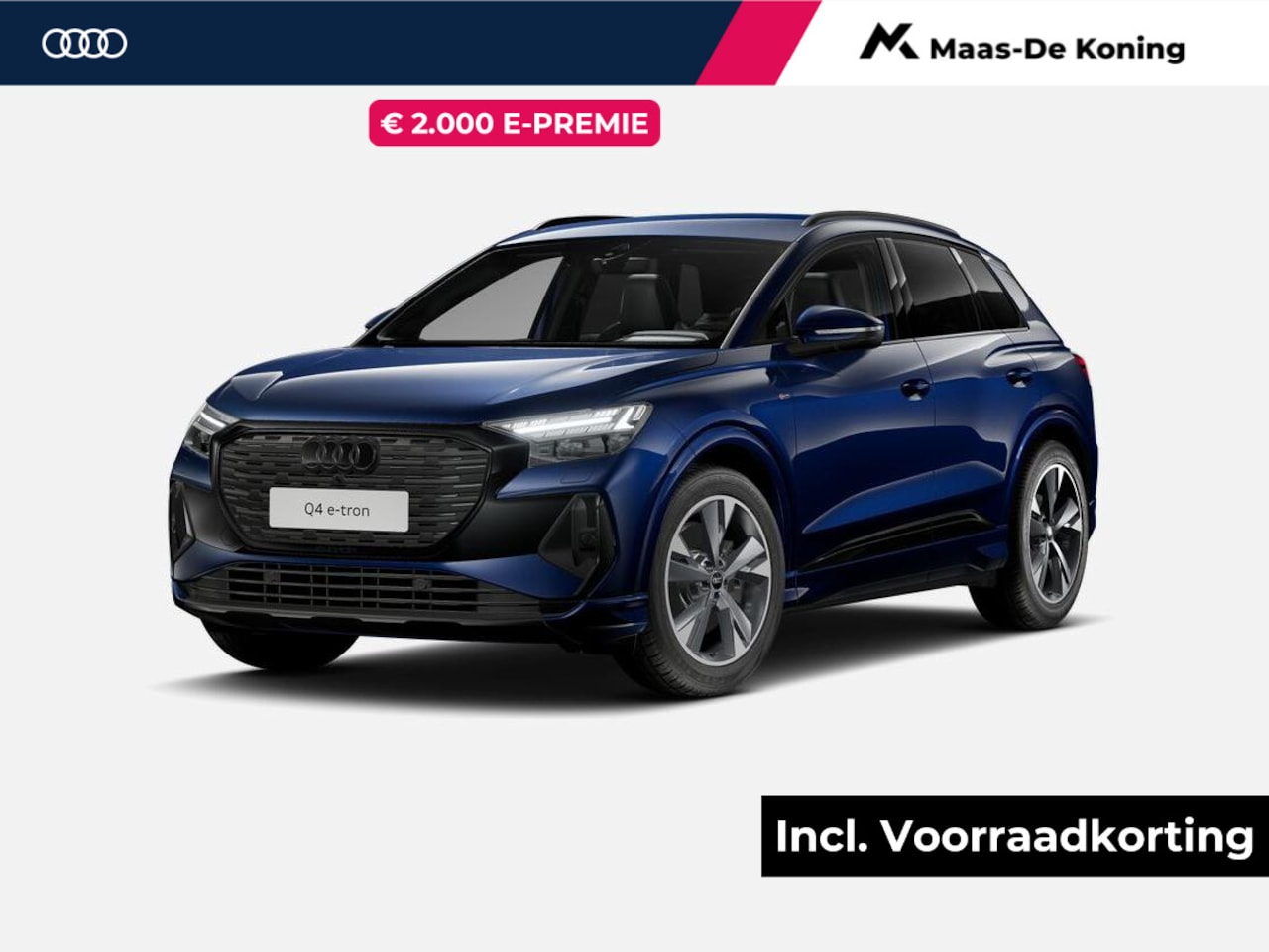 Audi Q4 e-tron - 45 quattro S Edition Competition 286 PK · Assistentiepakket plus · Lichtpakket plus ambien - AutoWereld.nl