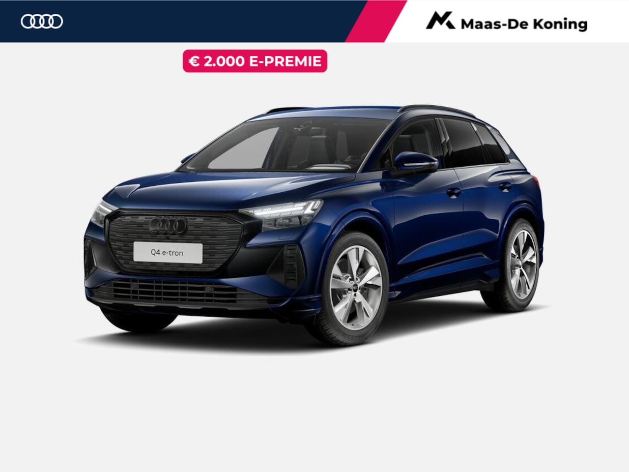 Audi Q4 e-tron - 40 Advanced edition 204 PK · Assistentiepakket plus · Optiekpakket zwart plus · 20" LM Vel - AutoWereld.nl