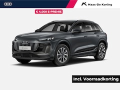 Audi Q6 e-tron - Advanced edition 252 PK · Trekhaak, mechanisch draaibaar · Sportstoel zwart leder-kunstl
