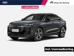 Audi Q6 Sportback e-tron - S edition performance 306 PK · Glazen panoramadak · Exterieurpakket zwart · Warmtewerend g