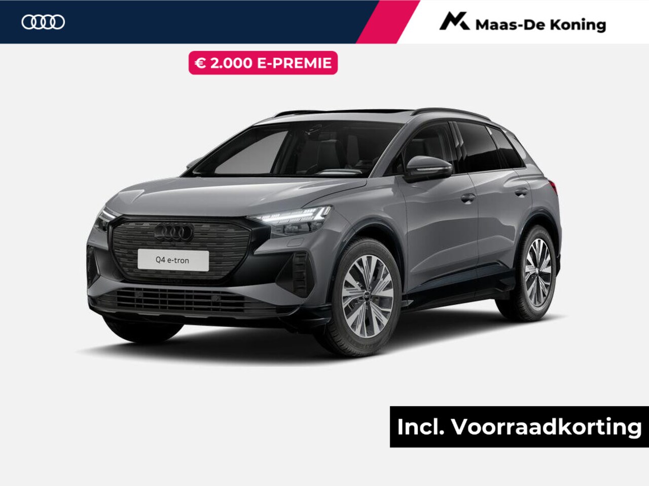 Audi Q4 e-tron - 40 Advanced edition 204 PK · Assistentiepaket advanced · Glazen panoramadak · Comfortpakke - AutoWereld.nl