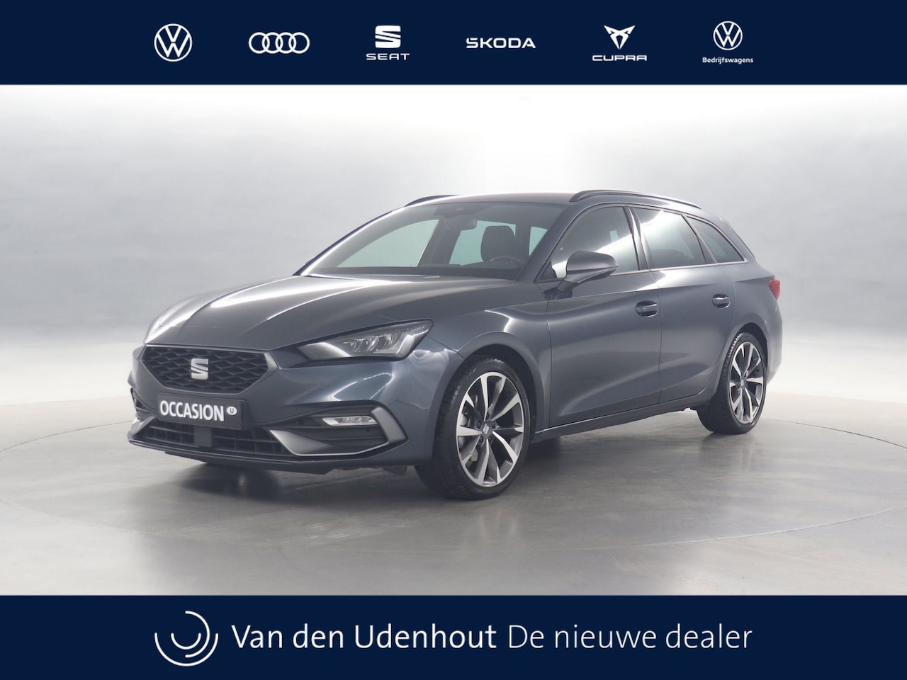 SEAT Leon Sportstourer - 1.0 TSI FR 110pk Business DSG / Navigatie / App connect / Cruise control - AutoWereld.nl