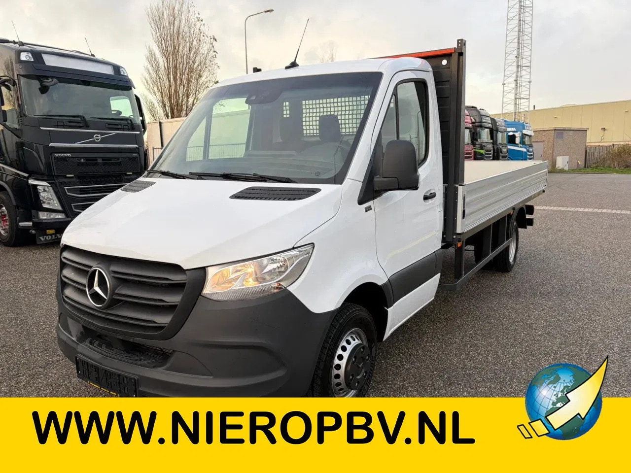Mercedes-Benz Sprinter - 517CDI Openlaadbak Airco NIEUW BPM VRIJ - AutoWereld.nl