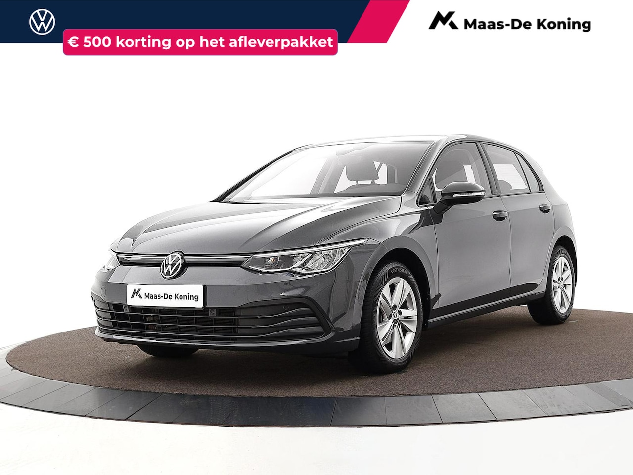 Volkswagen Golf - 1.0 eTSI 110pk DSG Life · Apple/Android Car Play · P-Sensoren · Sfeerverlichting · Navigat - AutoWereld.nl
