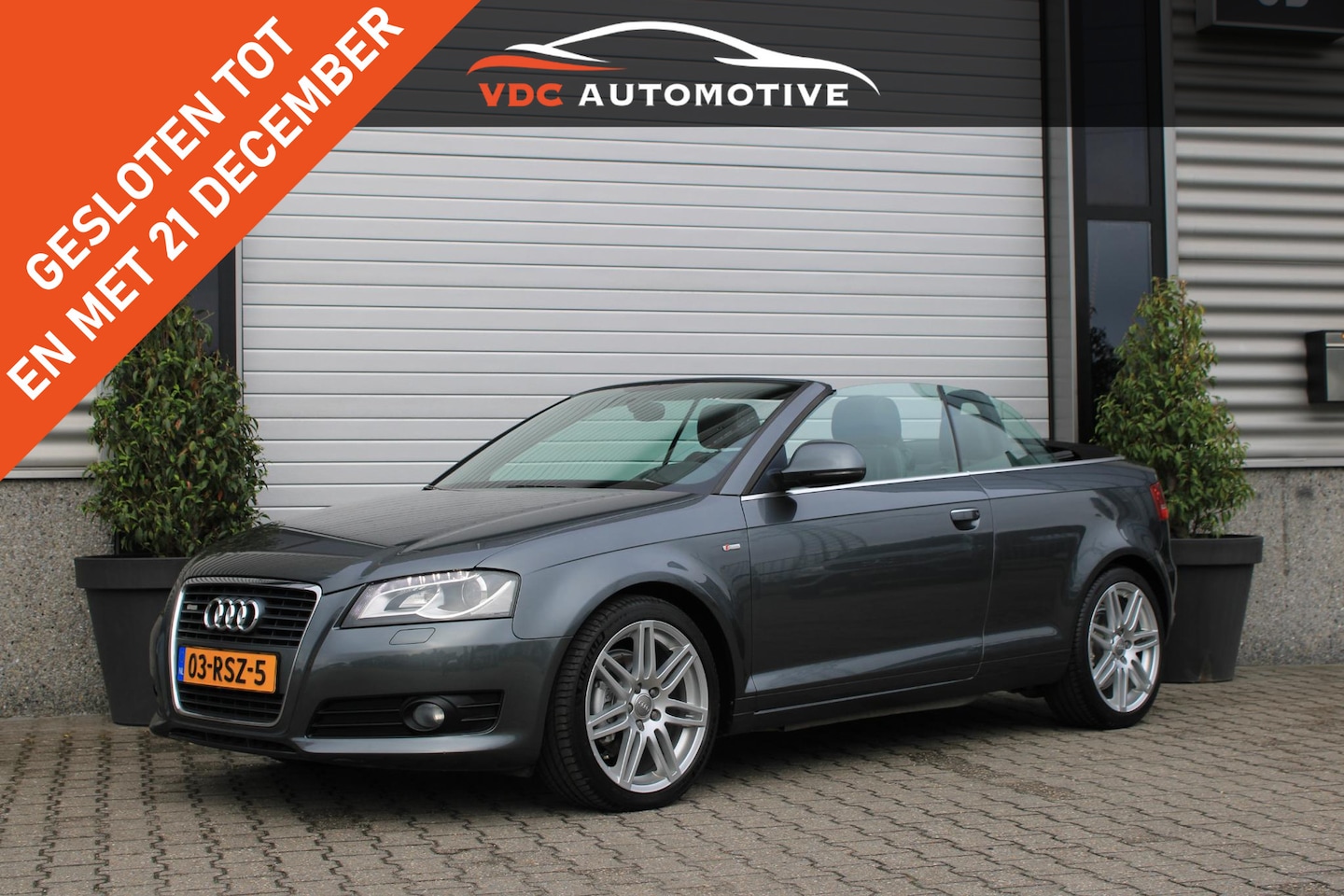 Audi A3 Cabriolet - 1.8 TFSI S-edition Nieuwe Kap | Stoelverwarming | Leder | Xenon | Klima | PDC | Volledig O - AutoWereld.nl