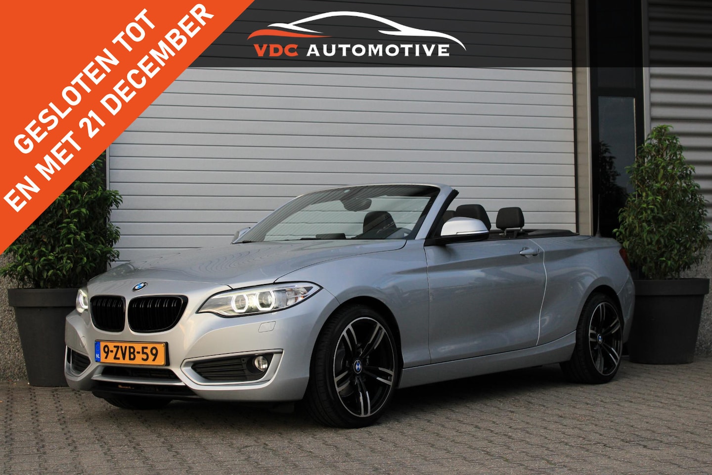 BMW 2-serie Cabrio - 220i Stoelverwarming | Cruisecontrol | PDC | LED | Navi | - AutoWereld.nl