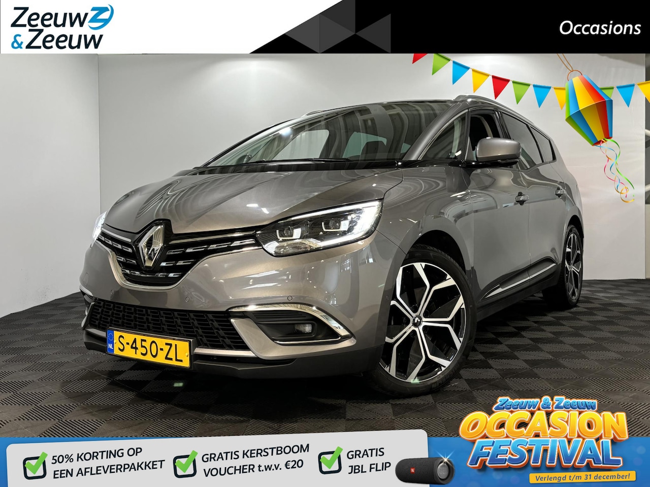 Renault Grand Scénic - 140PK TCe Techno 7p. Automaat | 1e eigenaar | Trekhaak | 7 Zitplaatsen | 9,3" Navi | Camer - AutoWereld.nl