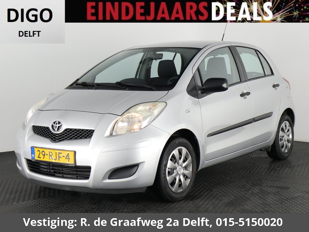 Toyota Yaris - 1.3 VVTi Comfort | Airco | Trekhaak | Parkeersensoren | - AutoWereld.nl