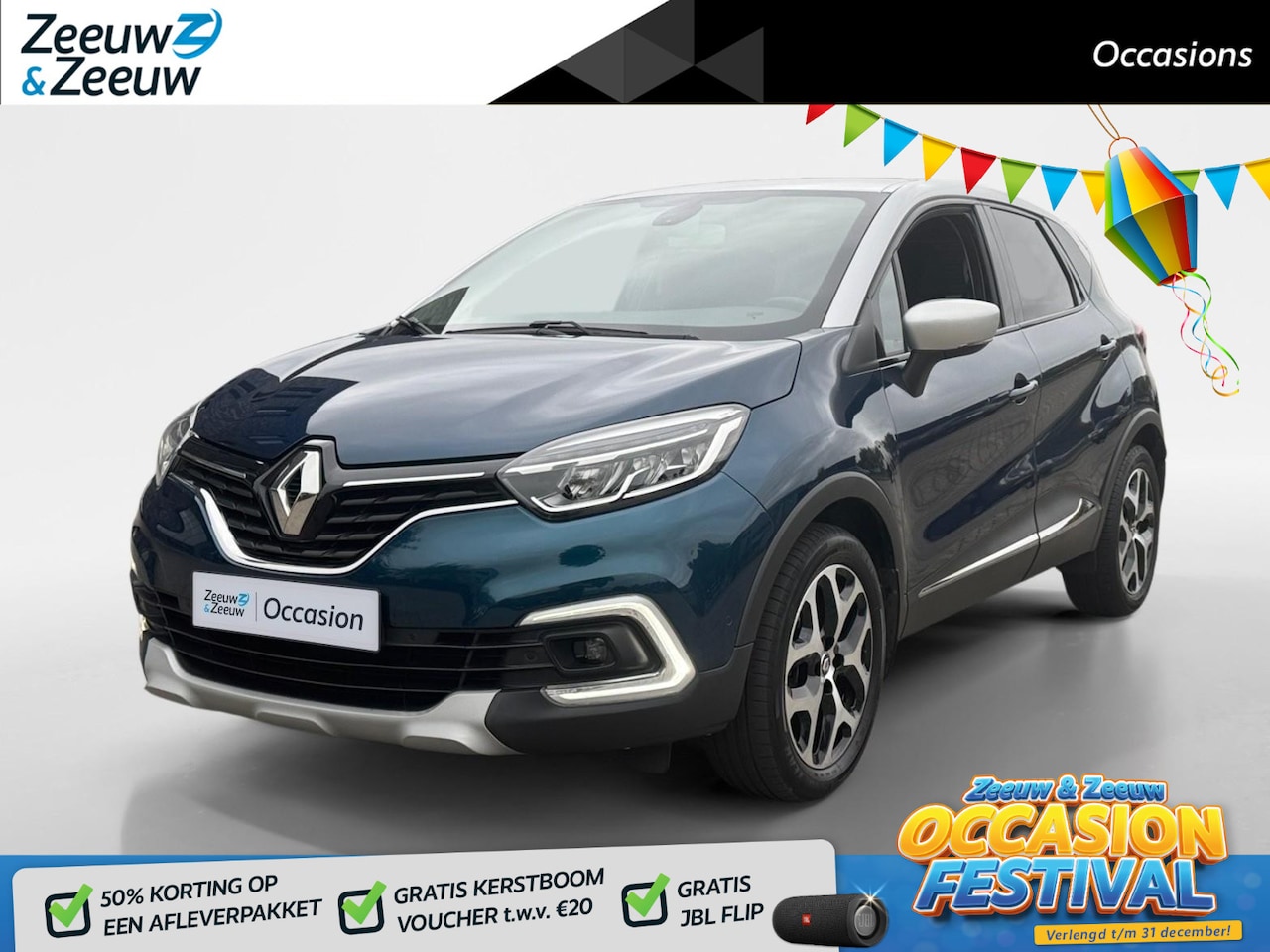 Renault Captur - 90PK TCe Intens | Easy Life Pack | Climate Control | Cruise Control | Licht & Regen Sensor - AutoWereld.nl