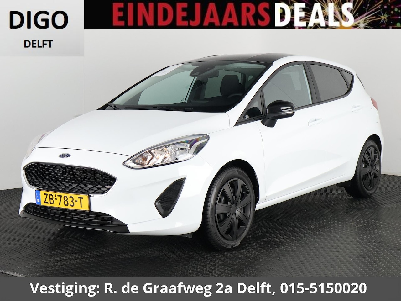Ford Fiesta - 1.1 Trend Sport | Navigatie | Apple Carplay & AndroidAUTO | Privacy Glass | - AutoWereld.nl
