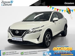 Nissan Qashqai - 1.3 MHEV Tekna AIRCO 360 CAMERA PARKEERSENSOREN VOOR EN ACHTER PANORAMADAK CRUISE CONTROL