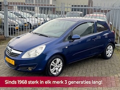 Opel Corsa - 1.4-16V Enjoy 90PK NL AUTO NAP Airco l MTF-stuur l PDC l AUX l LMV NIEUWE APK