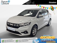Dacia Sandero - 1.0 TCe 90 Expression NAVI AIRCO CRUISE CONTROLE APPLE CARPLAY ANDROID AUTO5 DEURS ZEER MO