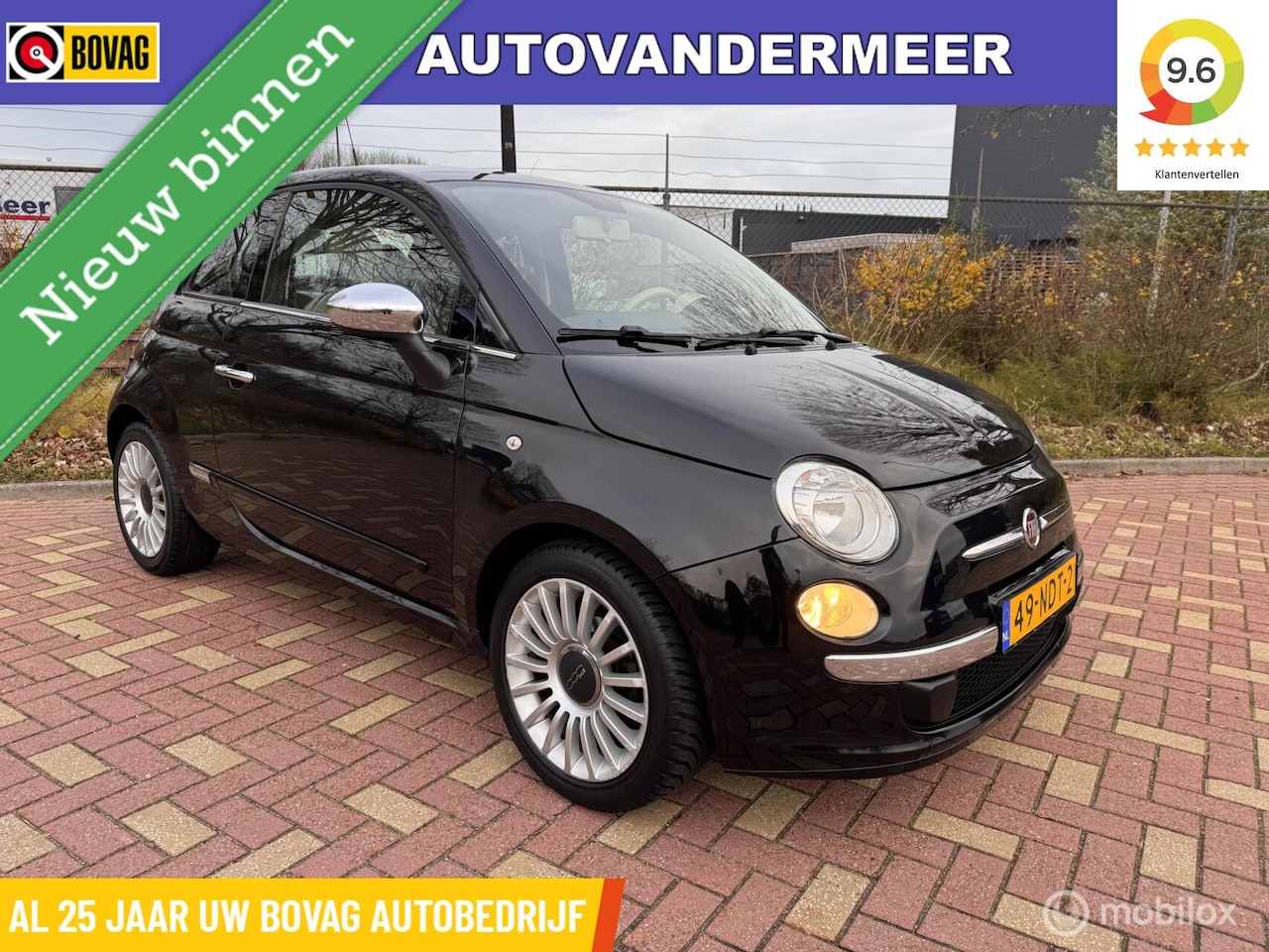 Fiat 500 - 1.2 Lounge 1.2 Lounge - AutoWereld.nl