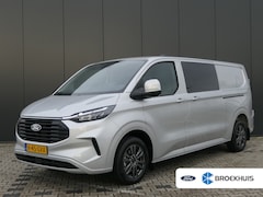 Ford Transit Custom - 320 2.0 TDCI 136pk Automaat L2H1 Limited DC Dubbele Cabine | Trekhaak | 6-Persoons | Stoel