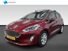 Ford Fiesta - 1.0 EcoBoost 125PK AUTOMAAT 5DRS TITANIUM X NAVI TEL PDC SCHUIFDAK NAP