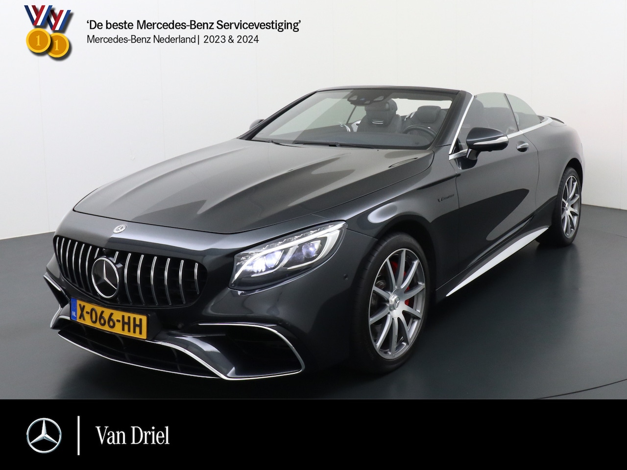 Mercedes-Benz S-klasse Cabrio - AMG 63 4MATIC | Distronic Airscarf Memory Nachtzicht Burmester - AutoWereld.nl
