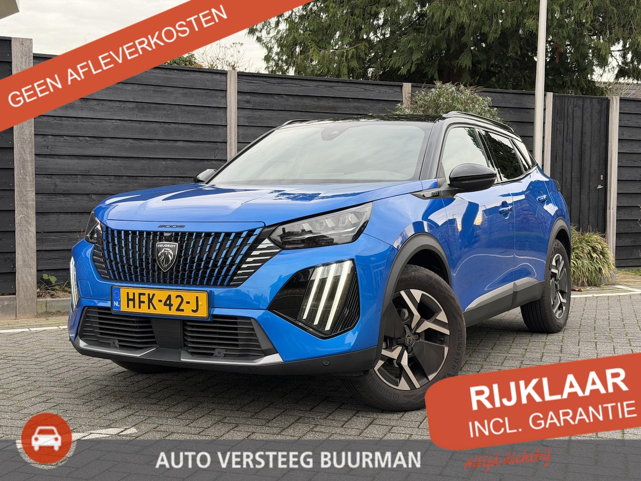 Peugeot 2008 - GT 1.2 PureTech 130PK EAT8 Automaat Navigatie, Rondomzichtcamera, Keyless, Panoramadak, Al - AutoWereld.nl