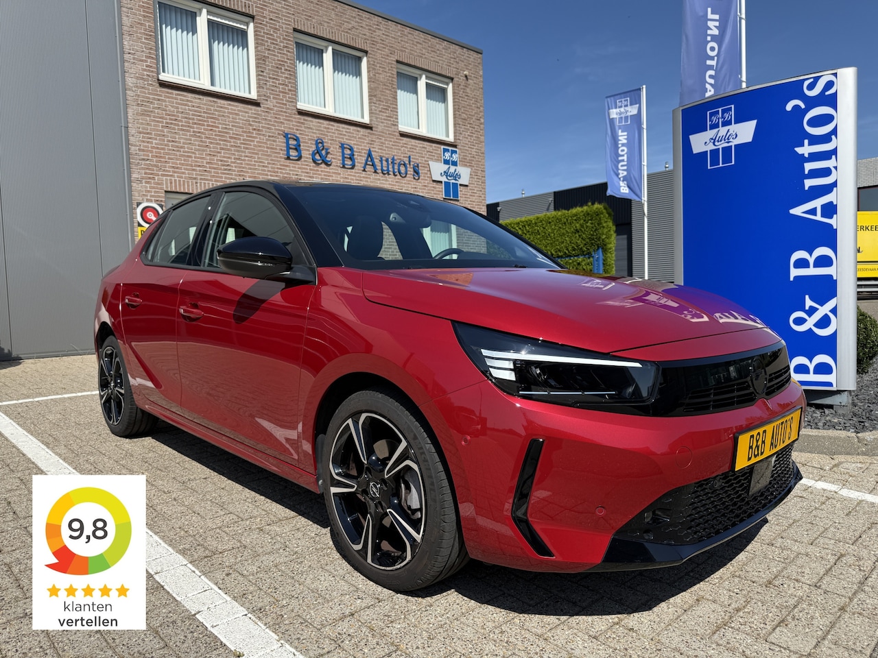 Opel Corsa - 1.2 Turbo 100pk Ultimate l PANO-DAK l CAMERA l ECC l LED l NAVI l STOEL/STUUR-VERW. l 16.0 - AutoWereld.nl