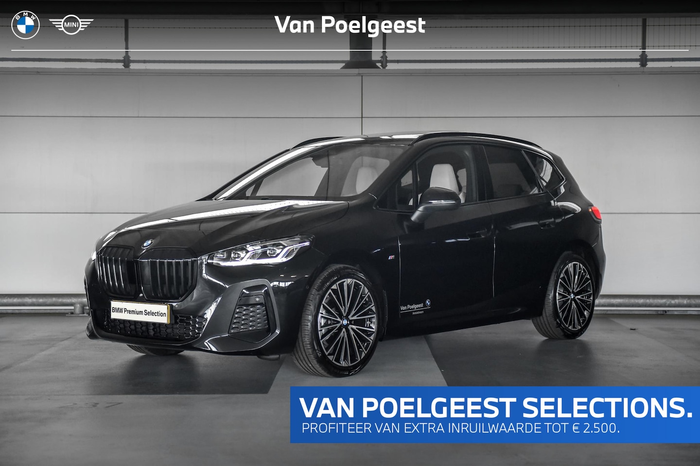 BMW 2-serie Active Tourer - 218i | Selections | Trekhaak met elektrisch wegklapbare kogel | Actiefstoelen voor - AutoWereld.nl