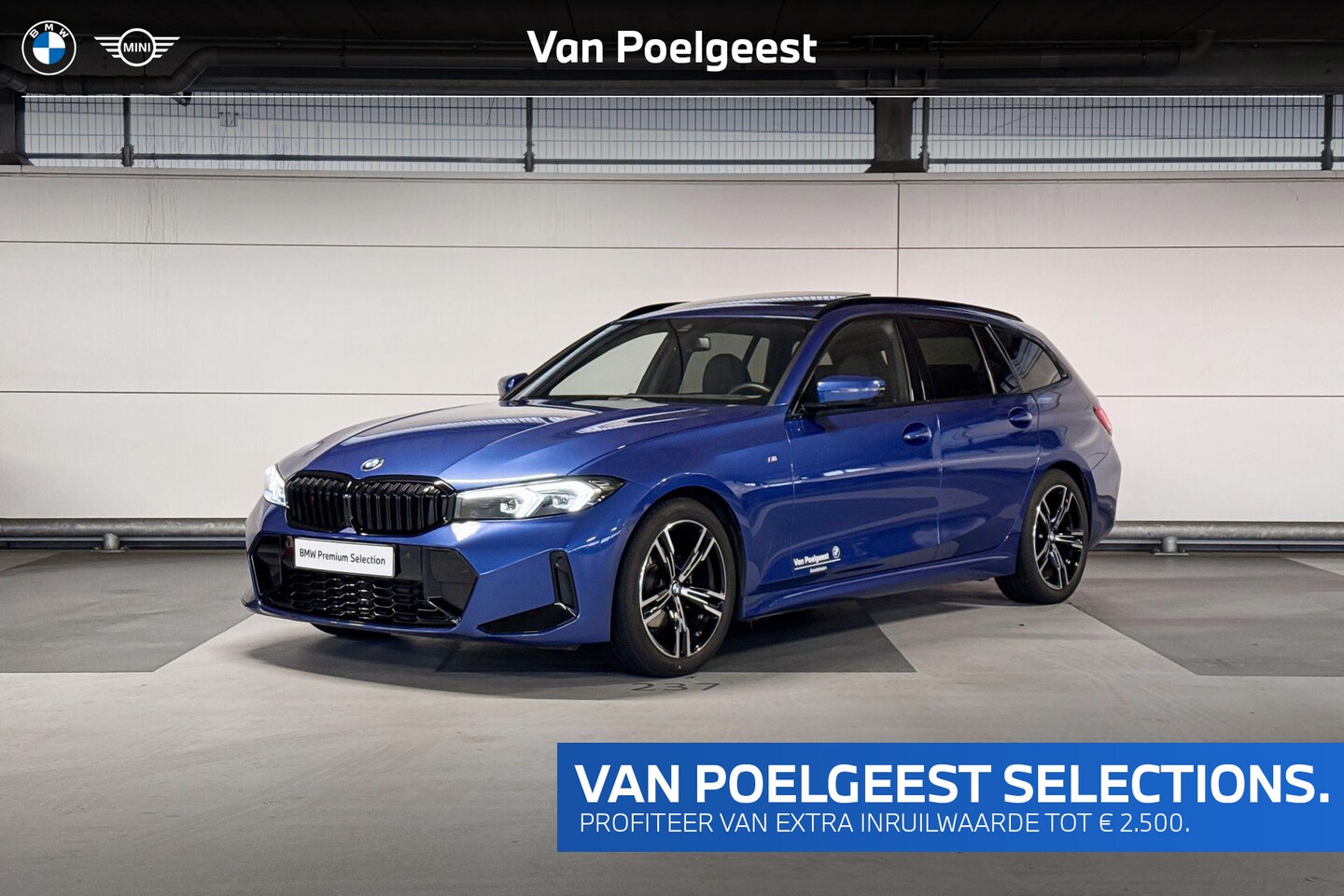 BMW 3-serie Touring - 318i | Selections | Glazen panoramadak | M Sportonderstel - AutoWereld.nl