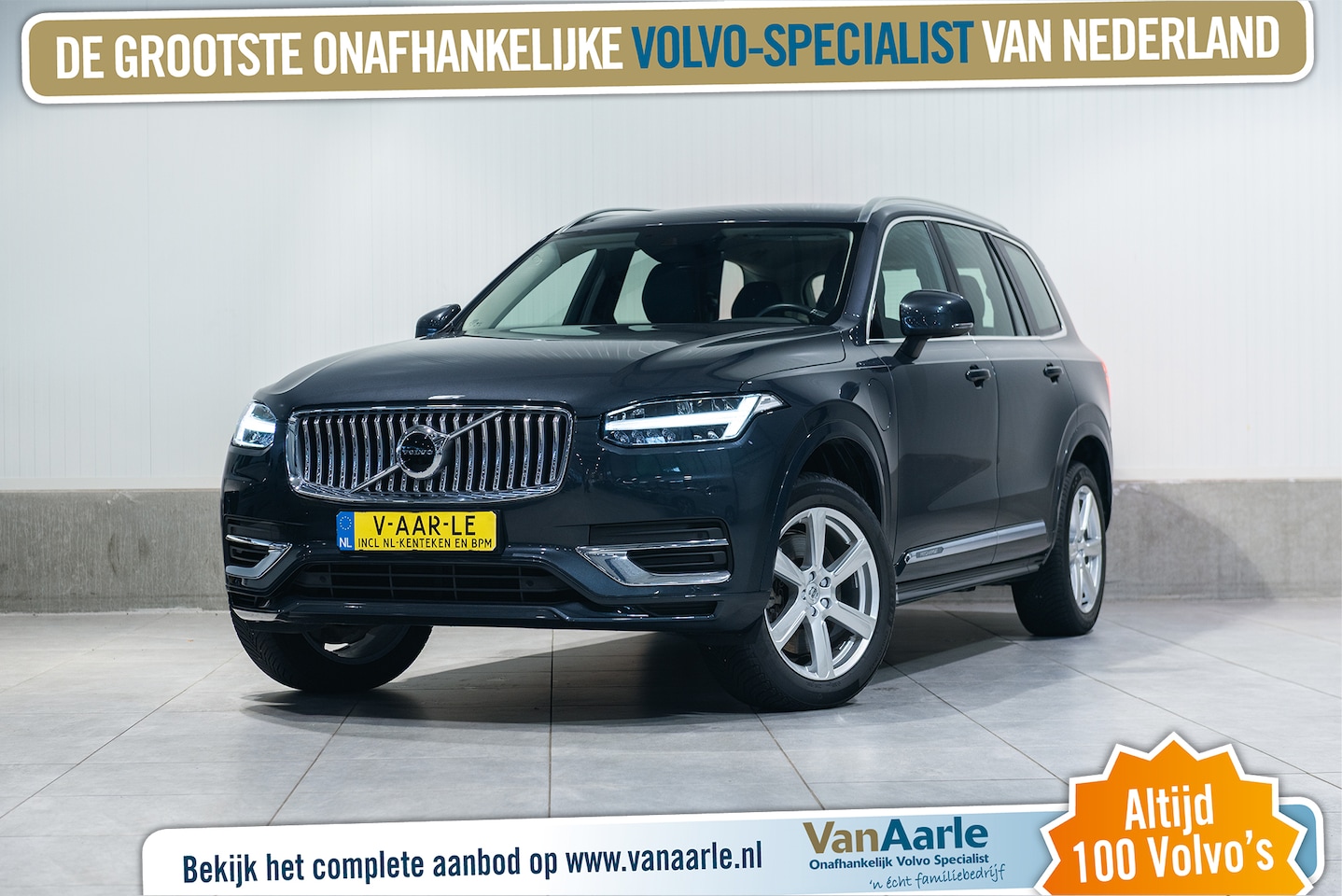 Volvo XC90 - T8 Aut. LongRange Inscription ACC Leder Parkeercamera 455pk - AutoWereld.nl