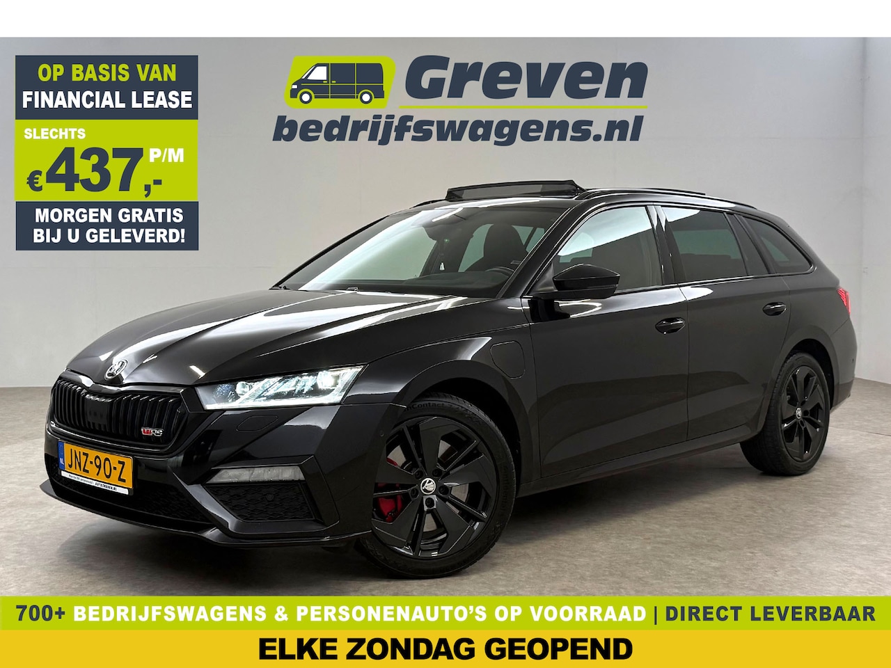 Skoda Octavia Combi - Combi VRS iV 1.4 eTsi 245PK | Pano | HuD | Sfeer | Stoel/Stuur verw. | Virtual | Adap. Cru - AutoWereld.nl