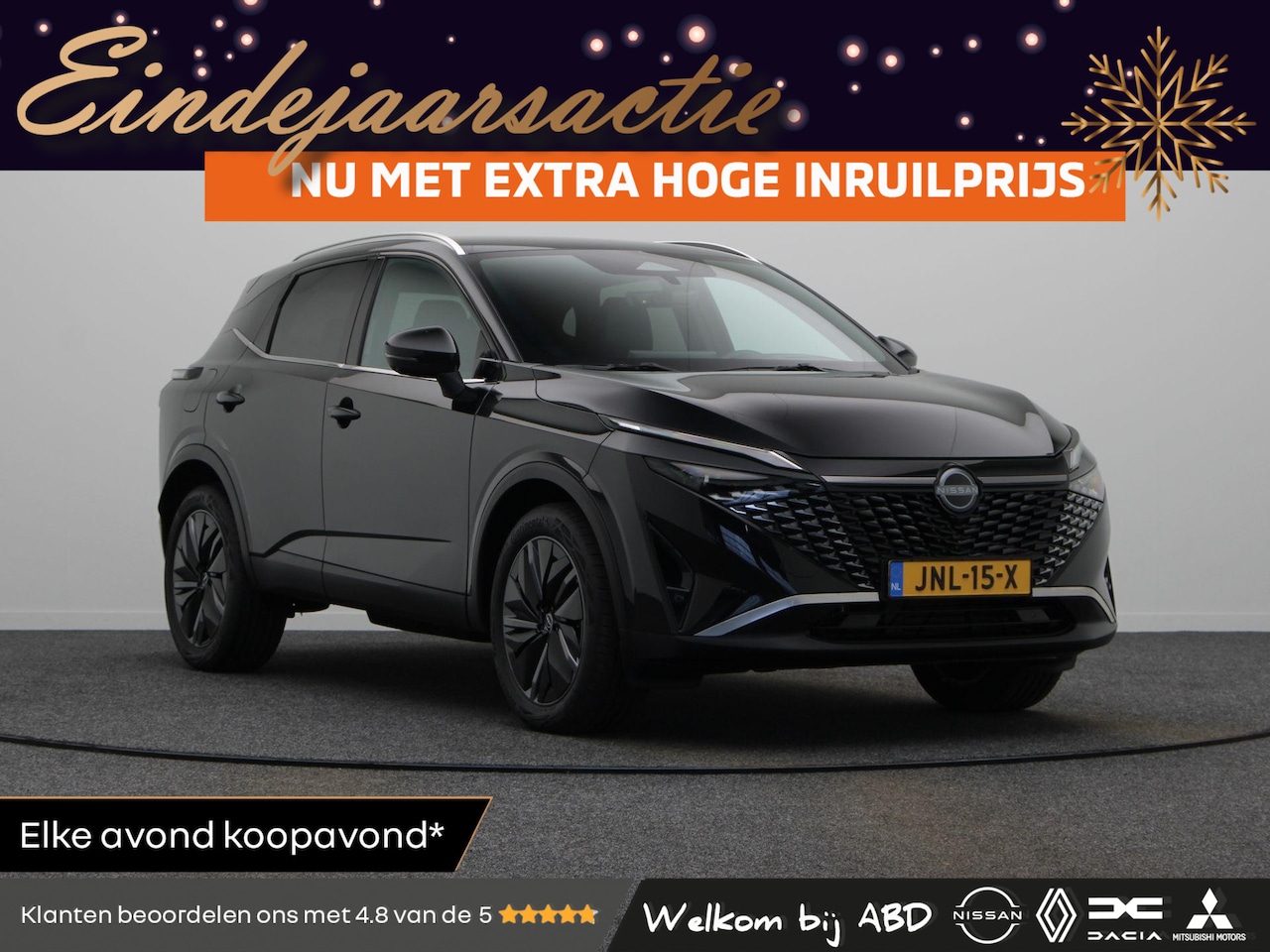Nissan Qashqai - 158pk MHEV Xtronic Tekna | Stuur, Stoel, en Voorruitverwarming | Google Integratie | Elekt - AutoWereld.nl