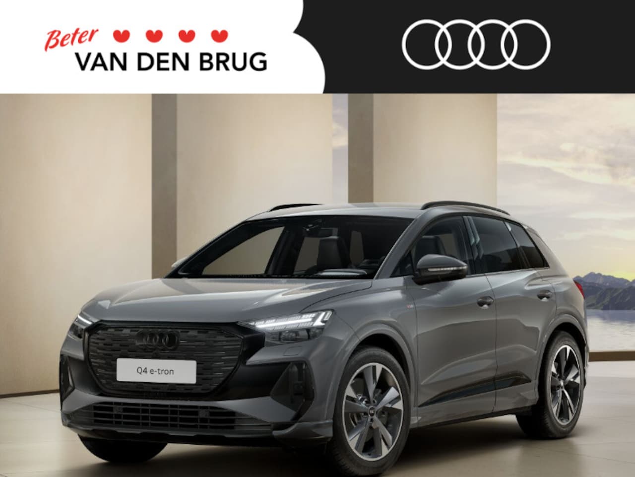 Audi Q4 e-tron - S edition Competition 45 82 kWh | 286 pk | Panoramadak | Assistentie plus | Comfortpakket - AutoWereld.nl