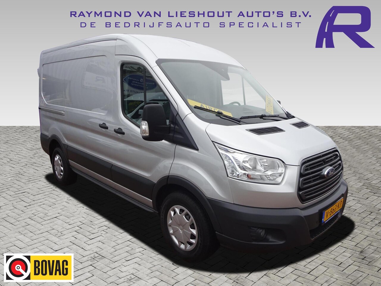 Ford Transit - 350 2.0 TDCI L2H2 Trend AUTOMAAT 3 ZITS DUBBELE SCHUIFDEUR - AutoWereld.nl
